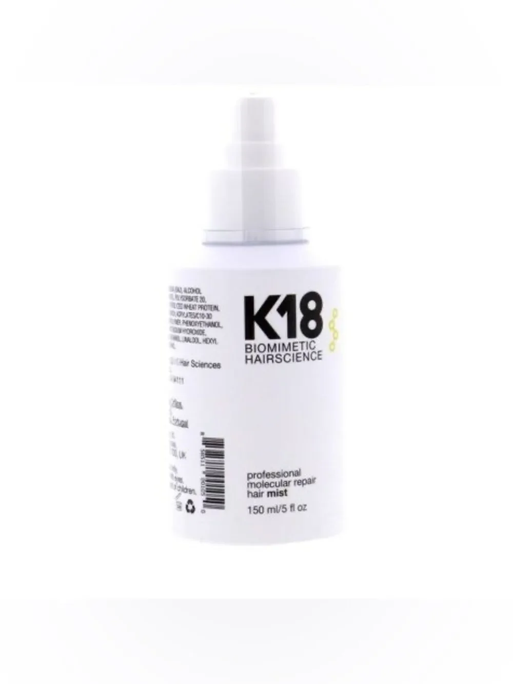 K18 Professional Molecular Repair Hair Mist, Strengthening Restorative Mist